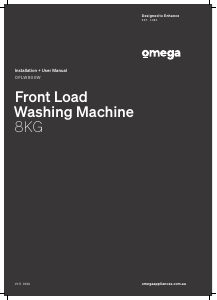 Handleiding Omega OFLW800W Wasmachine