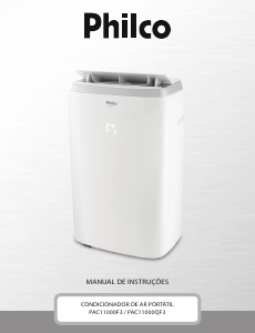 Manual Philco PAC11000QF3 Ar condicionado