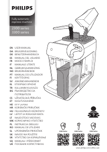 Manual Philips EP3347 Máquina de café expresso