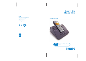 Manual Philips DECT5111S Wireless Phone