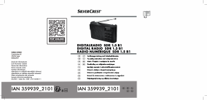 Manual SilverCrest IAN 359939 Radio