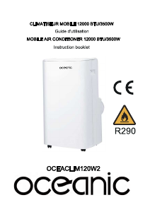 Handleiding Oceanic OCEACLIM120W2 Airconditioner