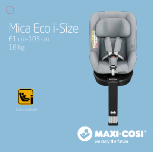 Priručnik Maxi-Cosi Mica Eco i-Size Autosjedalica