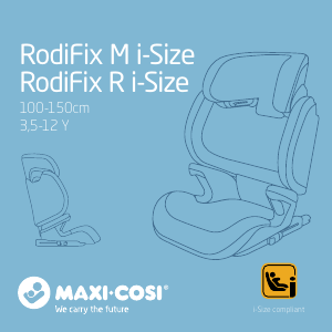 Manual Maxi-Cosi RodiFix M i-Size Cadeira auto