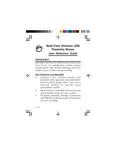 Handleiding SIIG JK-US0J12-S1 Muis