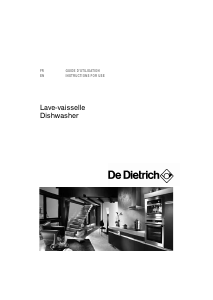 Mode d’emploi De Dietrich DQC840BE1 Lave-vaisselle
