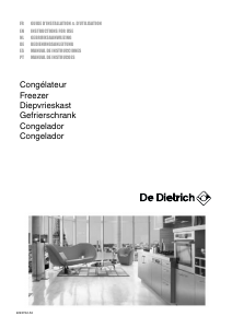 Mode d’emploi De Dietrich DFS611JE Congélateur