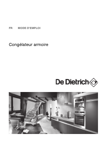 Mode d’emploi De Dietrich DFS1308J Congélateur