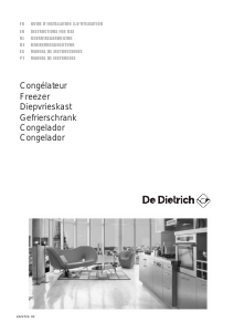Mode d’emploi De Dietrich DFF610JE Congélateur