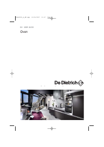 Manual De Dietrich DOP725XJ Oven