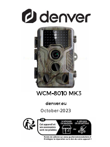 Manuale Denver WCM-8010MK3 Action camera