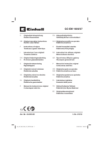 Mode d’emploi Einhell GC-EM 1600/37 Tondeuse à gazon