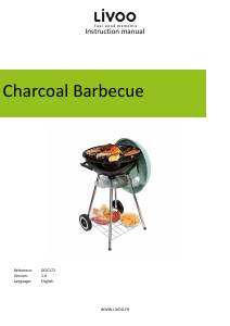Manual Livoo DOC172VE Barbecue