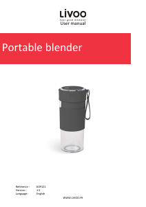 Manual Livoo DOP221S Blender