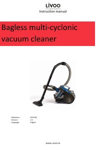 Manual Livoo DOH105G Vacuum Cleaner