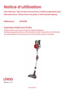 Manual Livoo DOH138 Aspirador