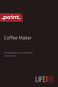 Manual Point POCM5010WH Coffee Machine