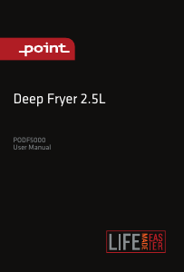 Manual Point PODF5000 Deep Fryer