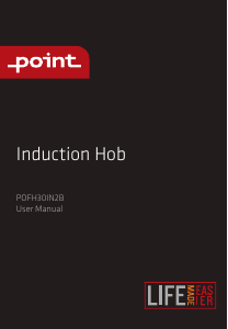 Manual Point POFH30IN2B Hob