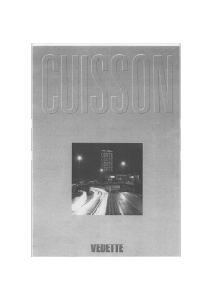 Mode d’emploi Vedette KX5BDTL Table de cuisson