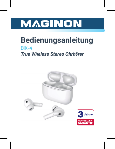 Bedienungsanleitung Maginon BIK-4 Kopfhörer