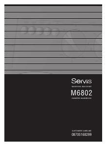Handleiding Servis M6802S Wasmachine