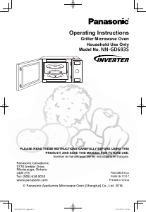 Handleiding Panasonic NN-GD693S Magnetron