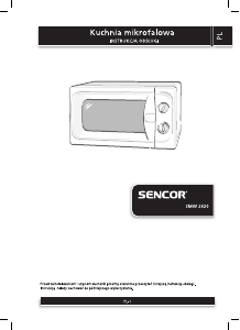 Instrukcja Sencor SMW 2320 Kuchenka mikrofalowa