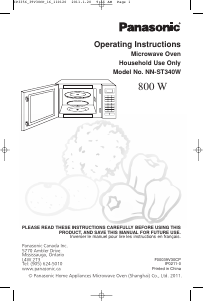 Handleiding Panasonic NN-ST340W Magnetron