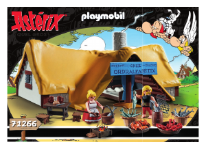 Bedienungsanleitung Playmobil set 71266 Asterix Asterix: Hütte des Verleihnix