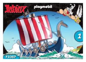 Bedienungsanleitung Playmobil set 71087 Asterix Asterix: Adventskalender Piraten