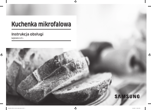 Instrukcja Samsung NQ50K5137KB Kuchenka mikrofalowa