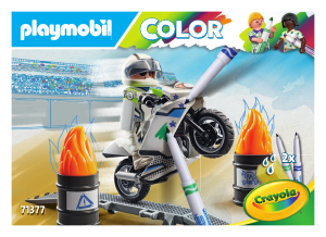 Brugsanvisning Playmobil set 71377 Color PLAYMOBIL Color: Motorcykel