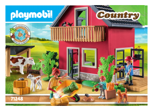 Használati útmutató Playmobil set 71248 Country Parasztház