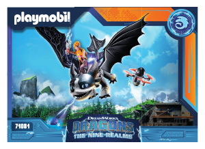 Brugsanvisning Playmobil set 71081 Dragons Dragons: The Nine Realms - Thunder & Tom