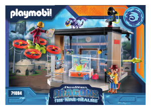 Mode d’emploi Playmobil set 71084 Dragons Dragons : Les Neuf Royaumes - Labo Icaris