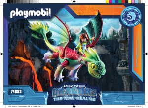 Manual de uso Playmobil set 71083 Dragons Dragons: The Nine Realms - Feathers & Alex