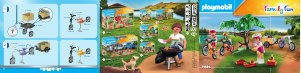 Bedienungsanleitung Playmobil set 71426 Family Fun Mountainbike-Tour
