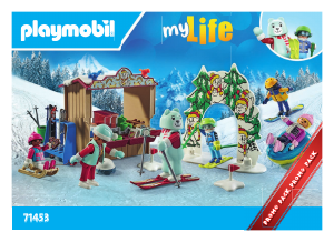 Manual de uso Playmobil set 71453 My Life Deportes de invierno