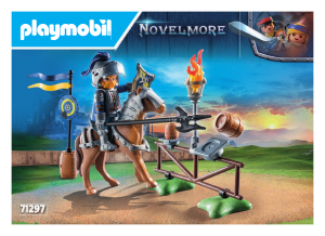 Bedienungsanleitung Playmobil set 71297 Novelmore Novelmore - Übungsplatz