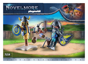 Manual Playmobil set 71214 Novelmore Novelmore - Treino para o Combate