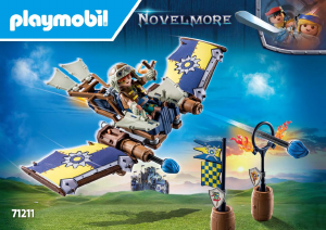Manuale Playmobil set 71211 Novelmore Novelmore - Dario con aliante
