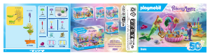 Εγχειρίδιο Playmobil set 71446 Princess Magic Gift Set Πάρτυ γενεθλίων με γοργόνες
