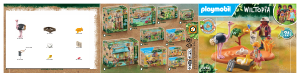 Bedienungsanleitung Playmobil set 71296 Wiltopia WILTOPIA - Zu Gast bei Papa Strauß
