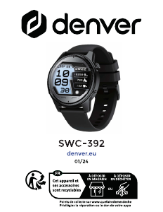 Brugsanvisning Denver SWC-392B Smartwatch