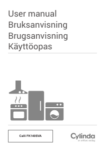 Brugsanvisning Cylinda Calli FK140SVA Emhætte