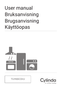 Brugsanvisning Cylinda TS 3190 ECOH Tørretumbler