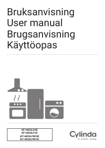 Brugsanvisning Cylinda KF 1485XLFHE Køle-fryseskab