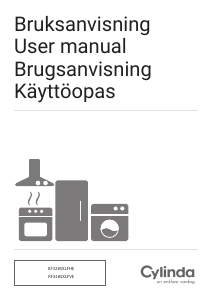 Brugsanvisning Cylinda KF 3285XLFVE Køle-fryseskab
