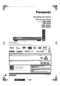 Handleiding Panasonic DMP-BD605 Blu-ray speler